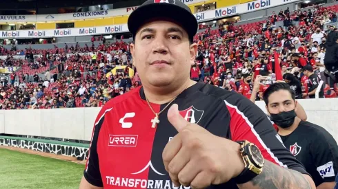 Eddy Reynoso es un reconocido simpatizante de Atlas.
