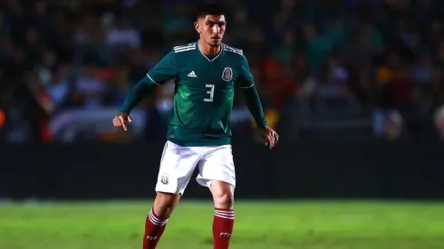 Pocho Guzmán con la Selección mexicana en 2018