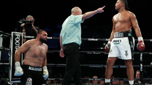 Joe Joyce demolió a Christian Hammer en cuatro asaltos y pide cinturones mundiales