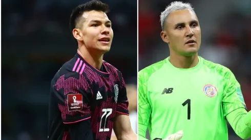 Chucky Lozano y Keylor Navas 2022
