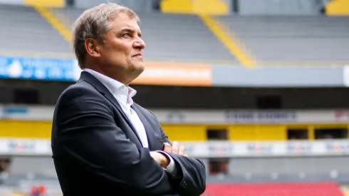 Diego Aguirre en la visita al Atlas en el estadio Jalisco.
