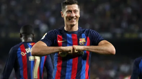 Lewandowski vive un gran momento en el Barcelona
