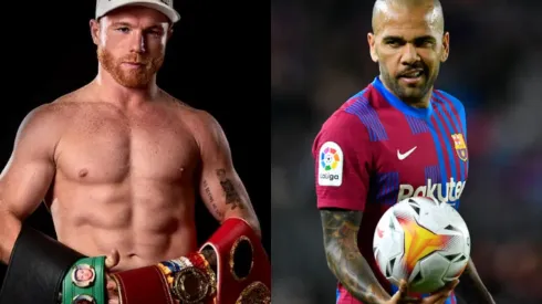 Dani Alves es un gran admirador de Canelo.
