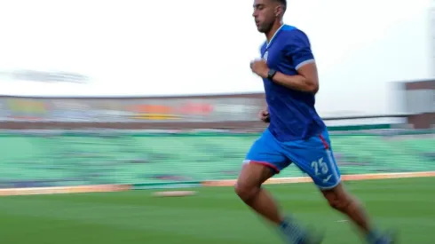 Ramiro Funes Mori en el estadio Corona.
