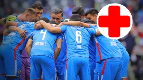 La enfermería de Cruz Azul no para.
