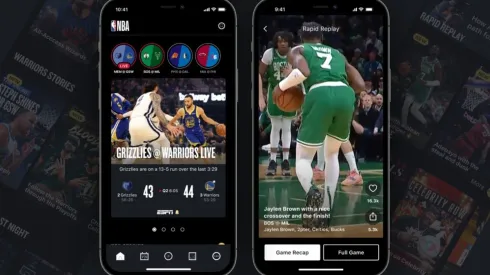 Un vistazo por la nueva NBA App.
