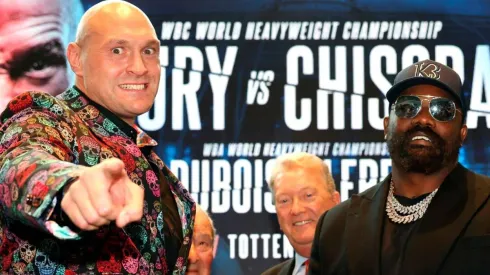 Tyson Fury, sesión de fotos y ejemplo: "No creo que sea bueno el gesto, porque muere gente en el boxeo"