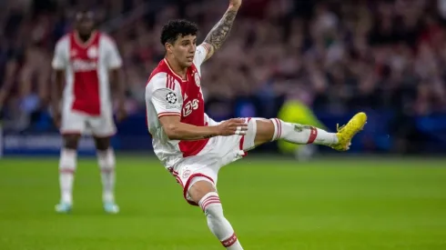 Jorge Sánchez en el partido contra Liverpool de Champions League.
