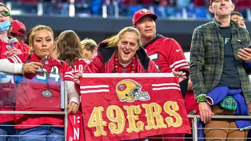 Fans de los San Francisco 49ers.
