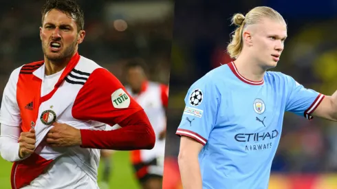 Santi supera a Haaland en promedio de goles por minutos.