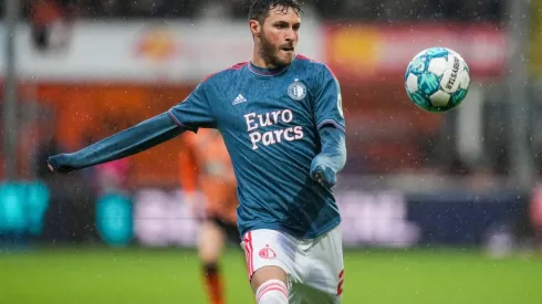 Santi Giménez ingresó en el complemento ante Volendam.