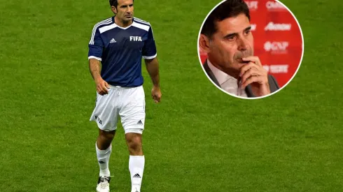 Figo analizó la llegada de Hierro a Chivas.
