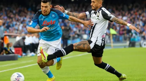 Lozano asistió a Zielinski para el triunfo parcial del Napoli.