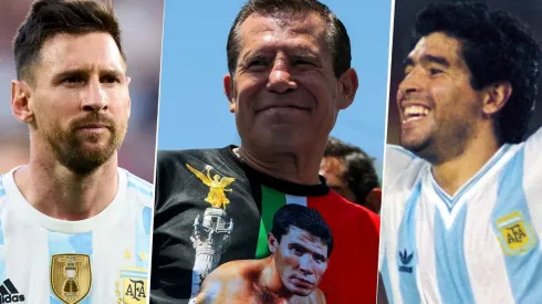 Julio César Chávez eligió entre Messi y Maradona