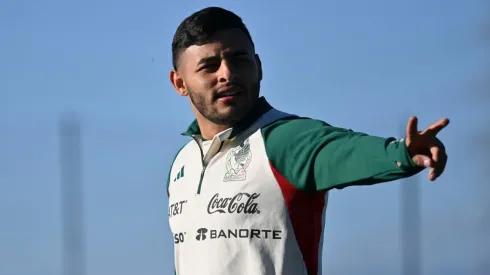 Girona, España 5 de Noviembre de 2022. Alexis Vega durante el entrenamiento de la selección nacional de Mexico en las instalaciones de Girona FC, previo a la copa del mundo de Qatar 2022.Foto/Imago7/Etzel Espinosa
