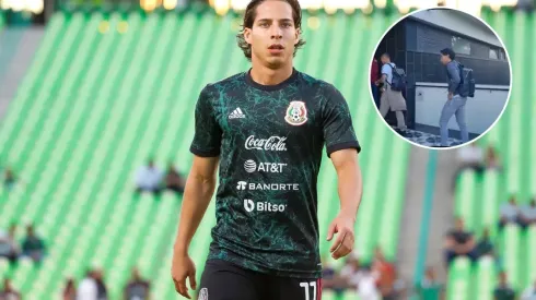 Lainez y Giménez vivieron un incómodo momento antes de ser desafectados.