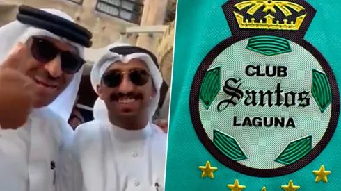 Qataríes alentaron a los Guerreros en pleno Mundial.
