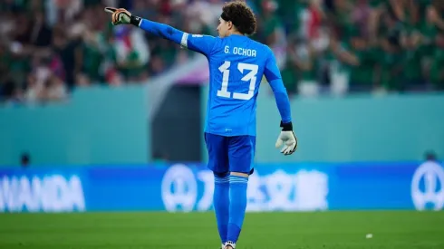 RECORD DATE NOT STATED  FIFA World Cup, WM, Weltmeisterschaft, Fussball Qatar 2022 Mexico vs Poland Guillermo Ochoa of M
