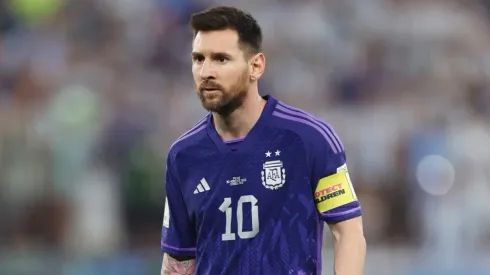 Lionel Messi con Argentina 2022
