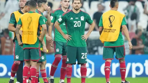 La selección mexicana el día de la eliminación en Qatar 2022.