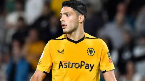 Raúl Jiménez en su partido más reciente con Wolverhampton en Premier League.
