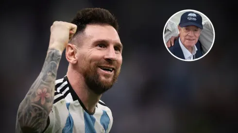 Lionel Messi y José Ramón Fernández
