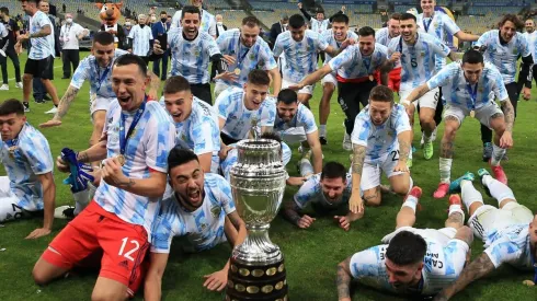 Agustín Marchesín fue parte de la selección argentina que ganó la Copa América en 2021.
