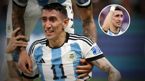 El emotivo festejo de Ángel Di María Argentina 2022
