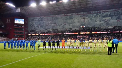 América y Cruz Azul se enfrentaron en el Estadio Nemesio Diez.
