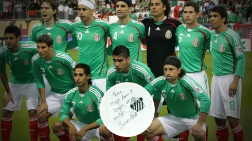 Selección mexicana 2008 camiseta de Pelé
