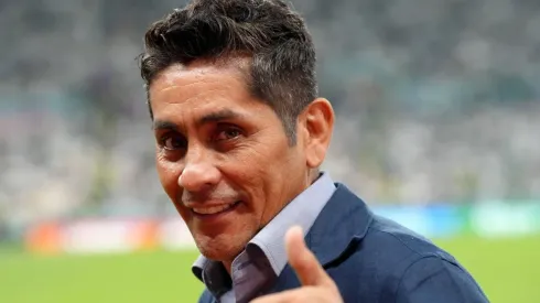 Jorge Campos en la Copa del Mundo Qatar 2022.
