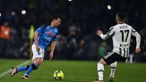 Lozano solo tuvo algunos minutos en la victoria ante Juventus
