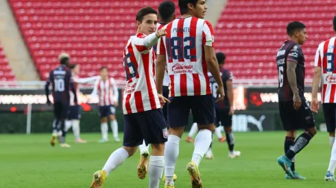 Pérez Bouquet brilló en la goleada del Tapatio ante Atlante.
