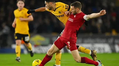 Raúl Jiménez sumó minutos en la goleada frente al Liverpool
