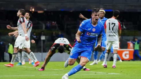 ¡Qué desahogo! Así gritó Augusto Lotti su primer gol en Cruz Azul.
