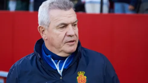 February 11, 2023, SEVILLA, SEVILLA, SPAIN: Javier Aguirre, head coach of RCD Mallorca, looks on during the spanish leag
