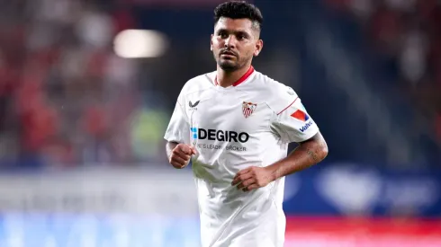 ESP: CA Osasuna v Sevilla FC – La Liga Santander Jose Manuel Corona Tecatito of Sevilla FC looks on during the La Liga S
