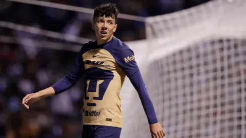 Jorge Ruvalcaba en el último partido ante Puebla.