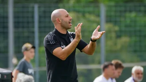 Javier Mascherano (selectionneur de l equipe d Argentine) FOOTBALL : France U20 vs Argentine U20 – Tournoi Maurice Revel
