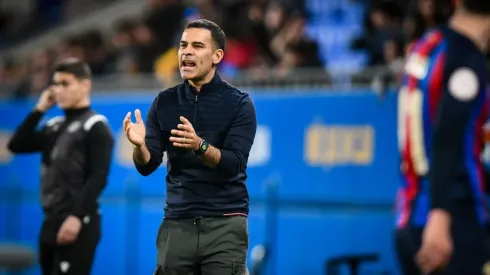 Head Coach Rafa Marquez (Barca Atletic) during a PRIMERA FEDERACION RFEF match between Barca Athletic and Gimn� stic Tar
