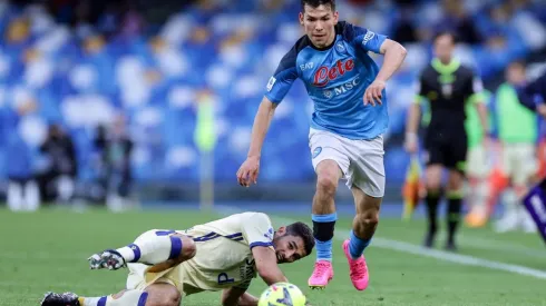 Chucky Lozano jugó 63 minutos en el Napoli
