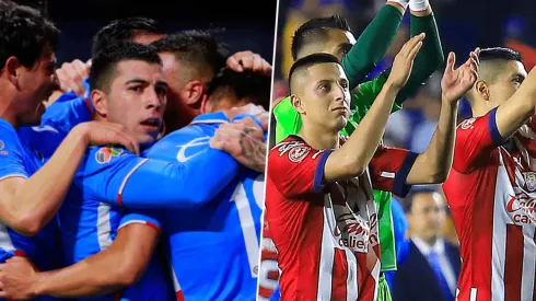 Cruz Azul y Chivas chocan por la J16.
