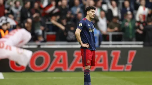 EINDHOVEN – Jorge Sanchez of Ajax during the Dutch premier league match between PSV Eindhoven and Ajax Amsterdam at Phil
