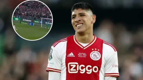 ROTTERDAM – Edson Alvarez of Ajax reacts during the TOTO KNVB Cup final between PSV and Ajax at Feyenoord Stadion de Kui
