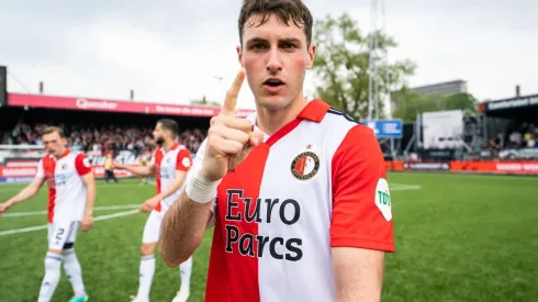 Eredivisie: Excelsior v Feyenoord Rotterdam – Santiago Gimenez of Feyenoord during the match between Excelsior v Feyenoo
