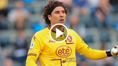 Guillermo "Memo" Ochoa, una de las figuras del Salernitana.
