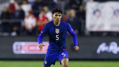 Jonathan Gómez en el Mundial Sub-20 con Estados Unidos
