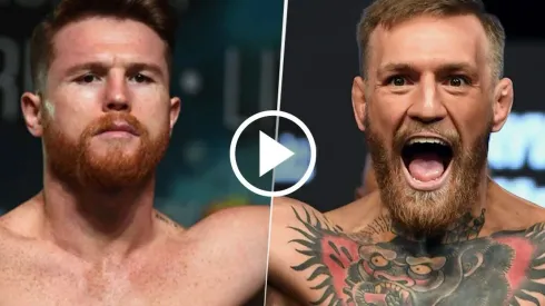 McGregor se burla de Canelo Álvarez.
