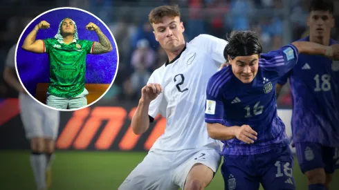 Luka Romero convirtió un golazo con Argentina