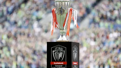 El trofeo de la Concachampions 2023 espera a su nuevo campeón.
